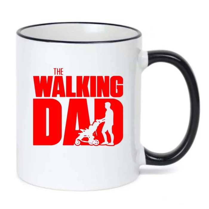 The Walking Dad Black Color Changing Mug