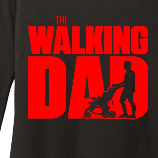 The Walking Dad Womens CVC Long Sleeve Shirt