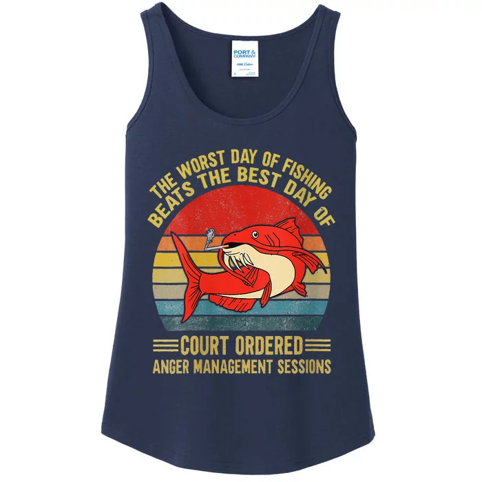 The Worst Day Of Fishing Beats The Best Day Of Court Ordered Ladies Essential Tank