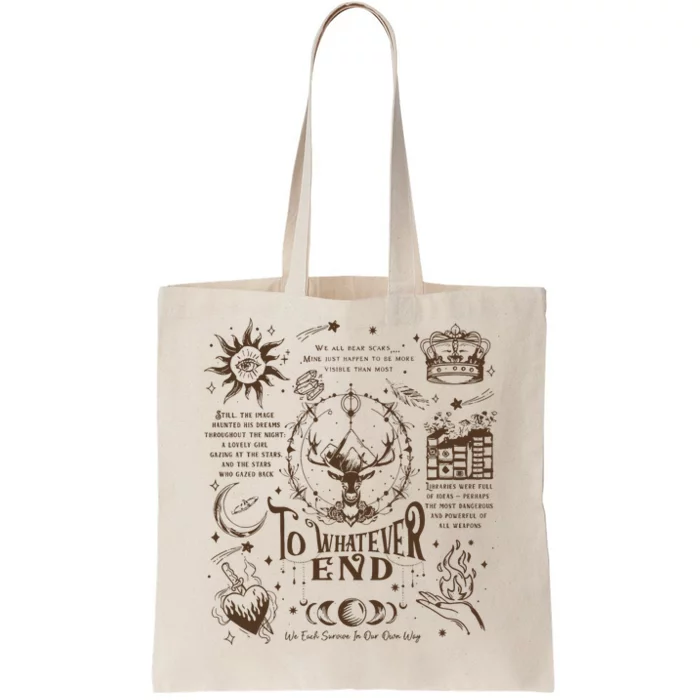 To Whatever End Throne Of Glass Tote Bag