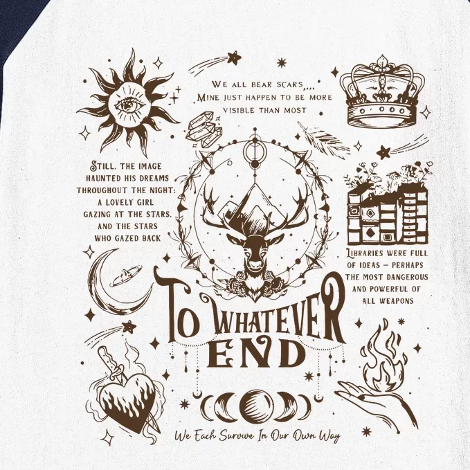 To Whatever End Throne Of Glass Baseball Sleeve Shirt