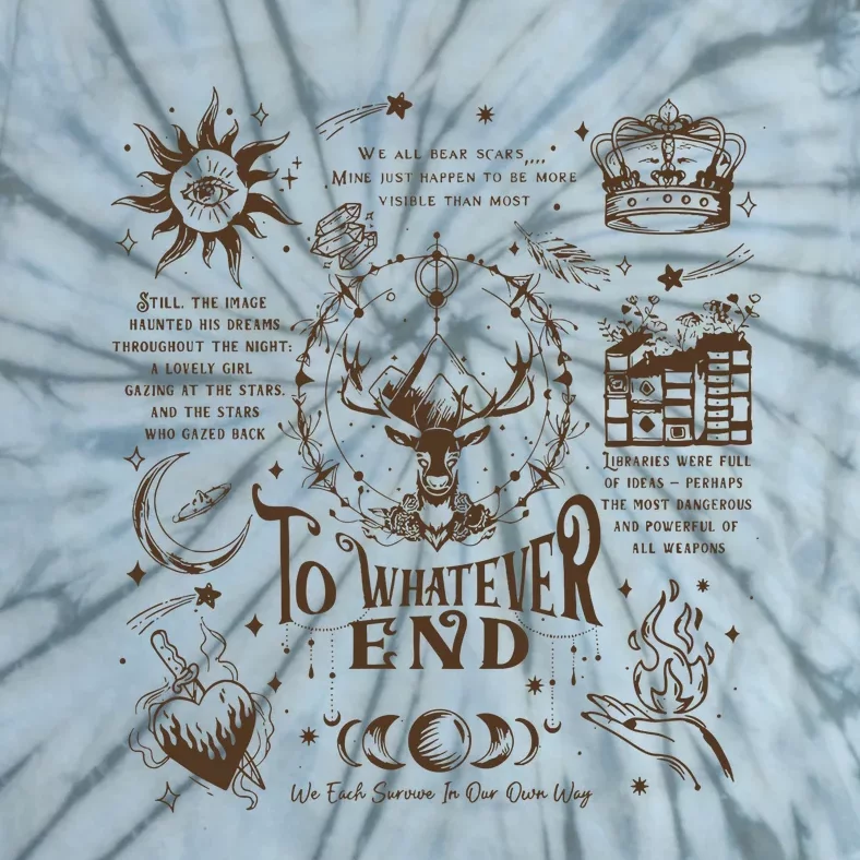 To Whatever End Throne Of Glass Tie-Dye T-Shirt