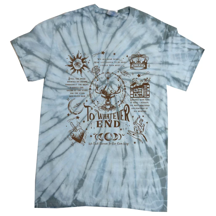 To Whatever End Throne Of Glass Tie-Dye T-Shirt