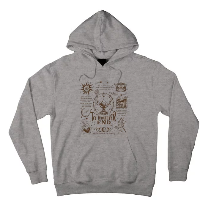 To Whatever End Throne Of Glass Tall Hoodie