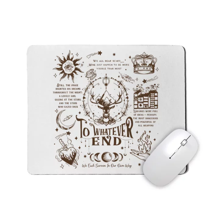 To Whatever End Throne Of Glass Mousepad