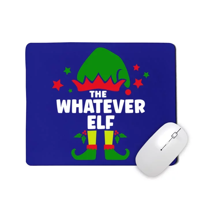 The Whatever Elf Funny Christmas Matching Decorations Family Gift Mousepad