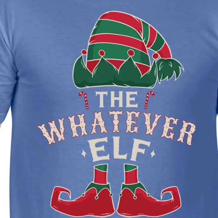 The Whatever Elf Cute Ugly Christmas Sweater Family Great Gift Comfort Colors T-Shirt