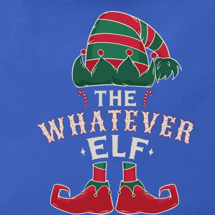 The Whatever Elf Cute Ugly Christmas Sweater Family Great Gift Zip Tote Bag