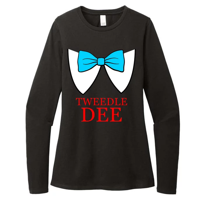 Tweedle Dee Costume Womens CVC Long Sleeve Shirt