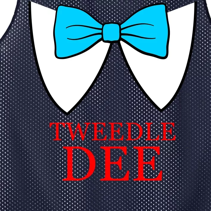 Tweedle Dee Costume Mesh Reversible Basketball Jersey Tank