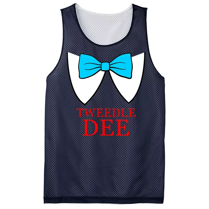 Tweedle Dee Costume Mesh Reversible Basketball Jersey Tank