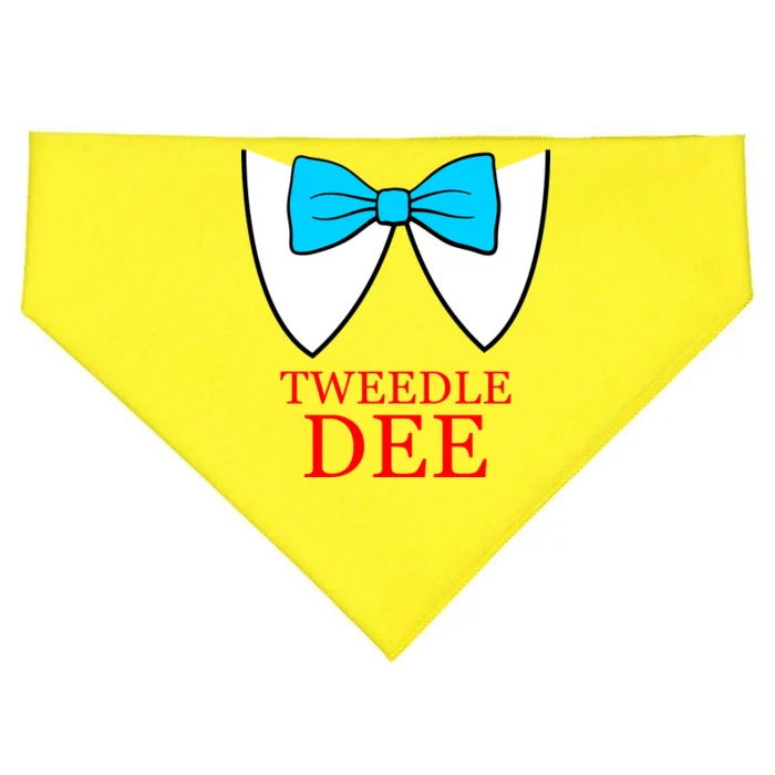 Tweedle Dee Costume USA-Made Doggie Bandana