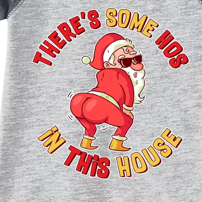 Twerking Santa Claus There's Some Hos In This House Infant Baby Jersey Bodysuit