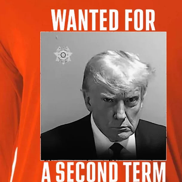 Trump Wanted For A Second Term Cooling Performance Long Sleeve Crew