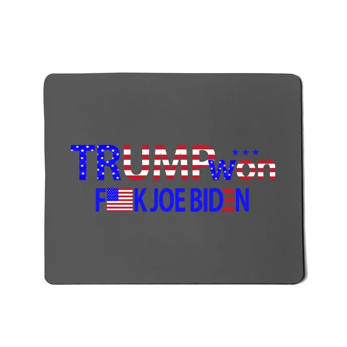 Trump Won F Biden Mousepad