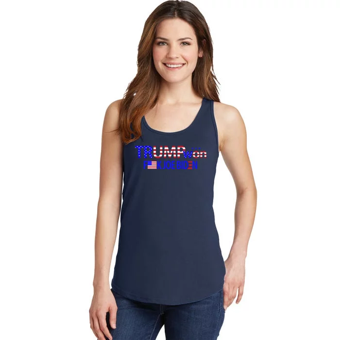 Trump Won F Biden Ladies Essential Tank