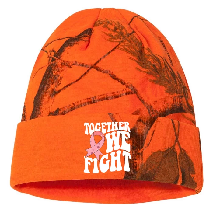 Together We Fight Breast Cancer Retro Kati - 12in Camo Beanie