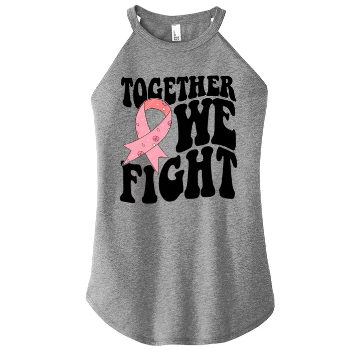 Together We Fight Breast Cancer Retro Women’s Perfect Tri Rocker Tank