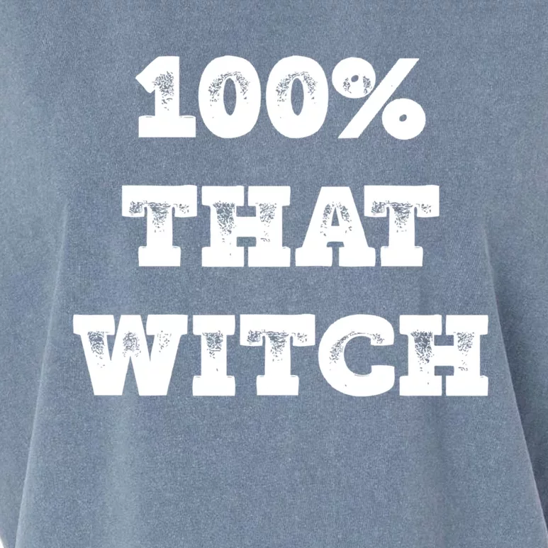 That Witch Funny Basic With Gift Garment-Dyed Women's Muscle Tee