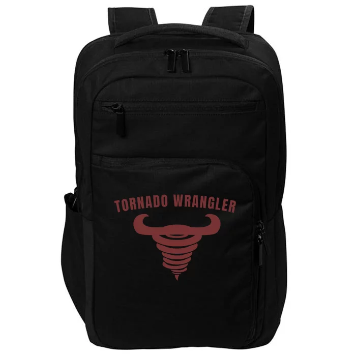 Tornado Wrangler Funny Design Impact Tech Backpack