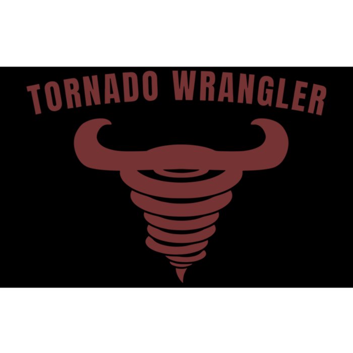 Tornado Wrangler Funny Design Bumper Sticker