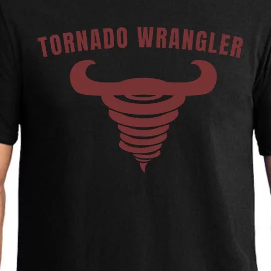 Tornado Wrangler Funny Design Pajama Set