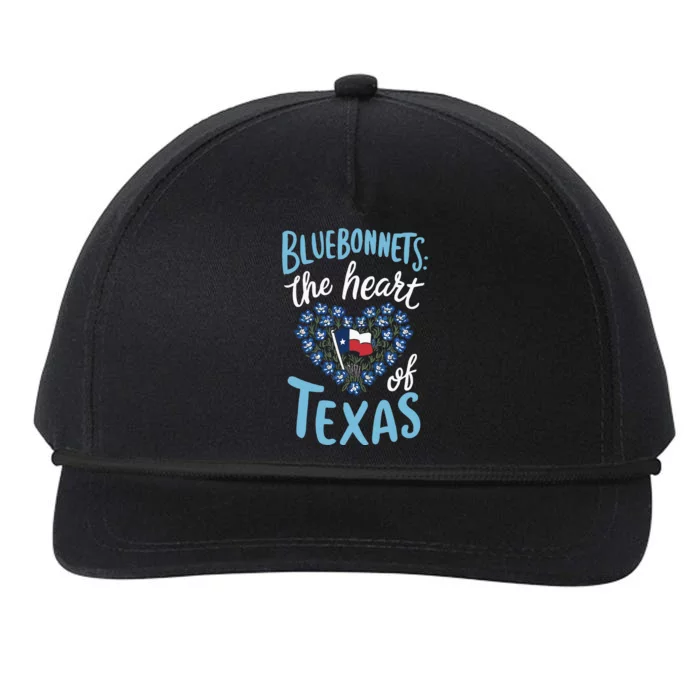 Texas Wildflowers Floral Texas Spring Lesser Sunflower Snapback Five-Panel Rope Hat