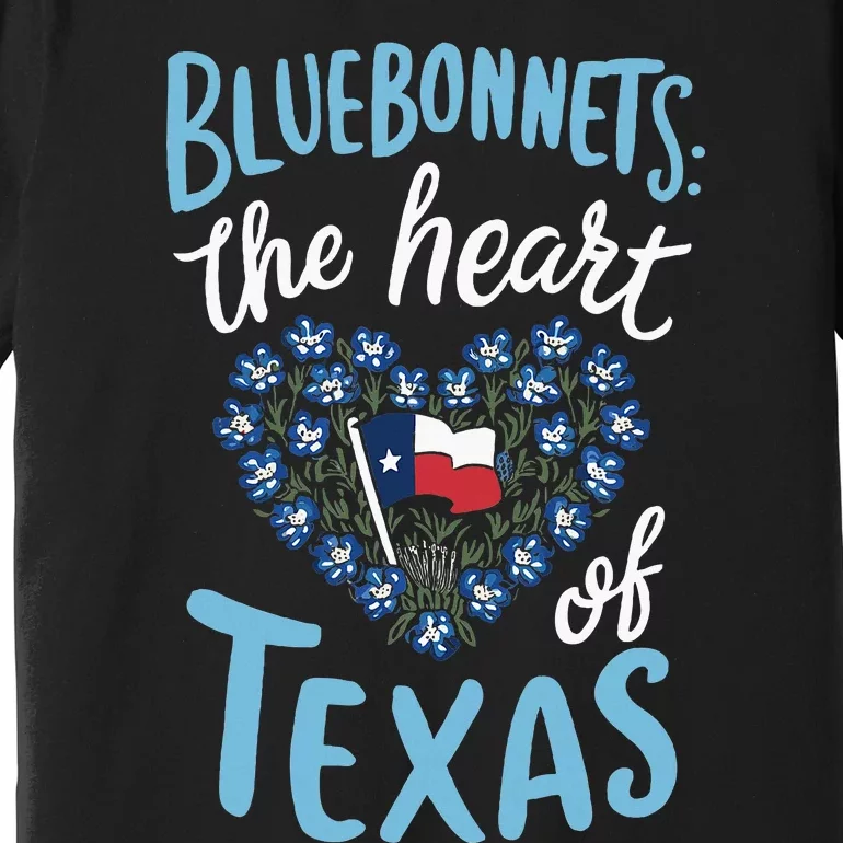 Texas Wildflowers Floral Texas Spring Lesser Sunflower Premium T-Shirt