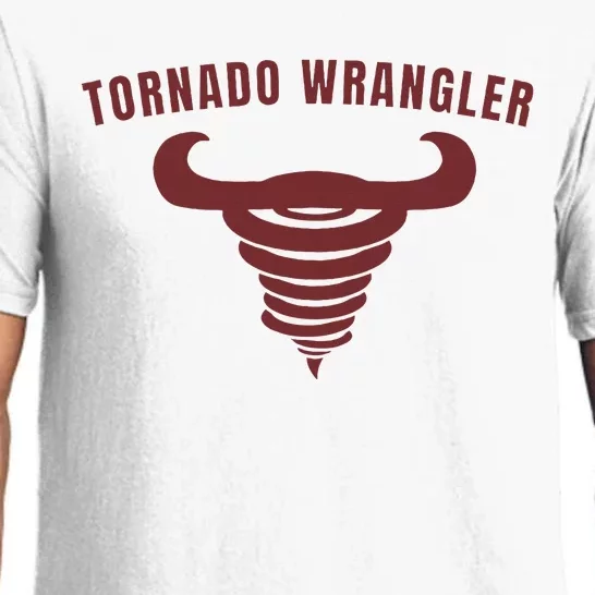 Tornado Wrangler Funny Design Pajama Set