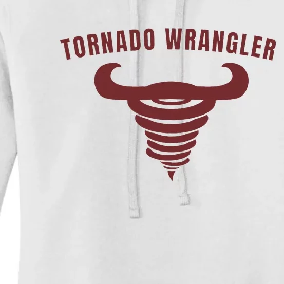 Tornado Wrangler Funny Design Women's Pullover Hoodie