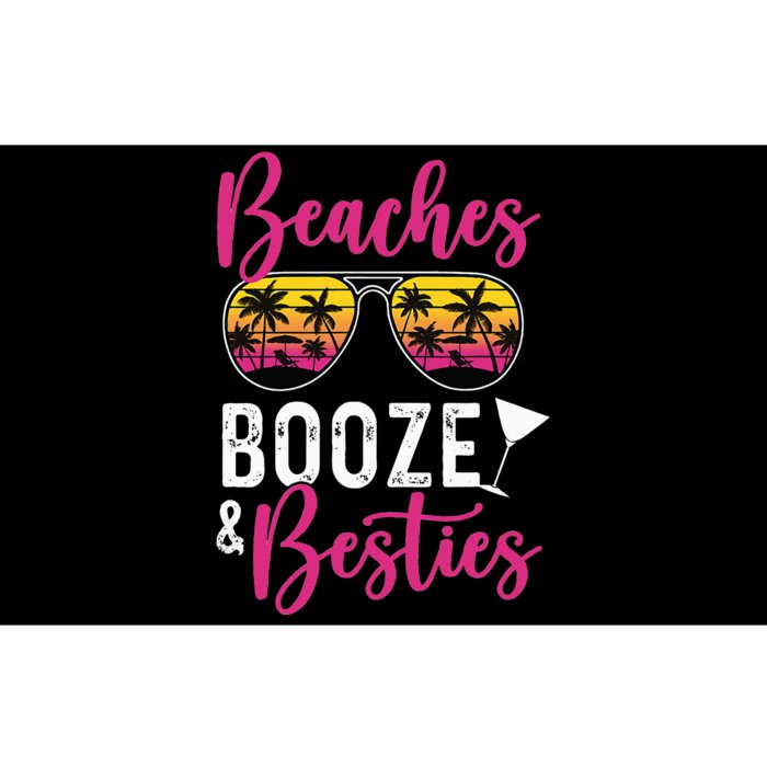 Trip Weekend Friends Beaches Booze Besties Bumper Sticker