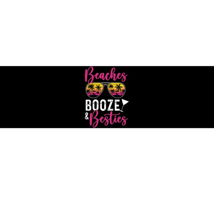 Trip Weekend Friends Beaches Booze Besties Bumper Sticker