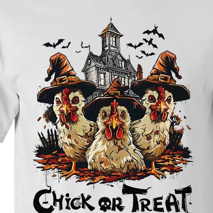 Tonight We Fly Halloween Chicken Fall Farm Animals Tall T-Shirt