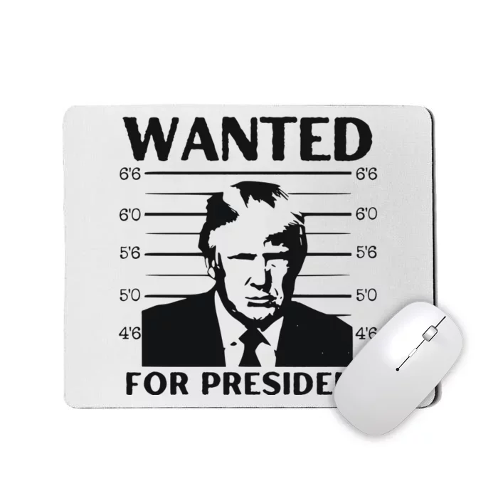 Trump Wanted For President Im Voting For Trump 2024 Mousepad