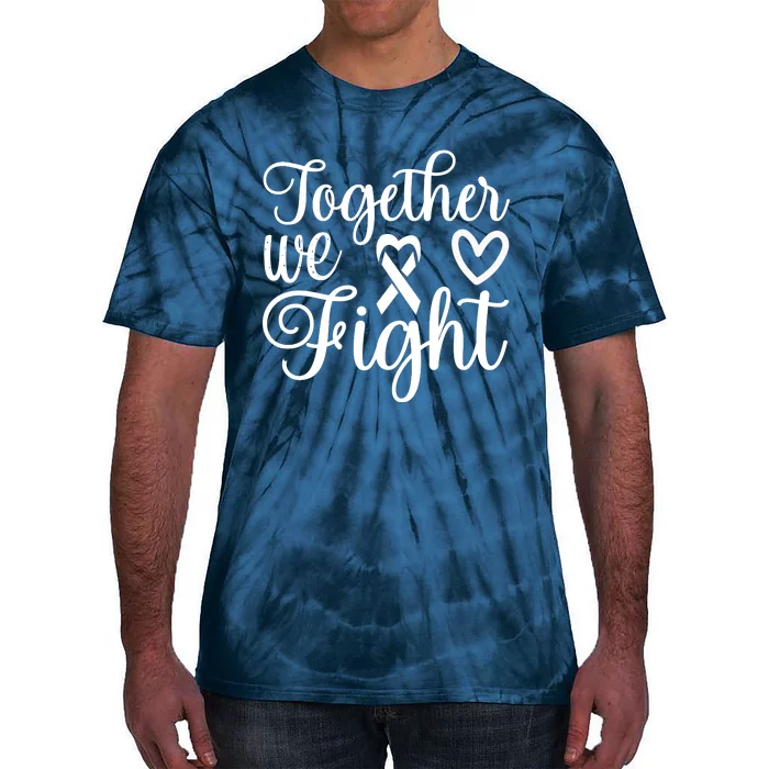 Together We Fight Breast Cancer Awareness Tie-Dye T-Shirt