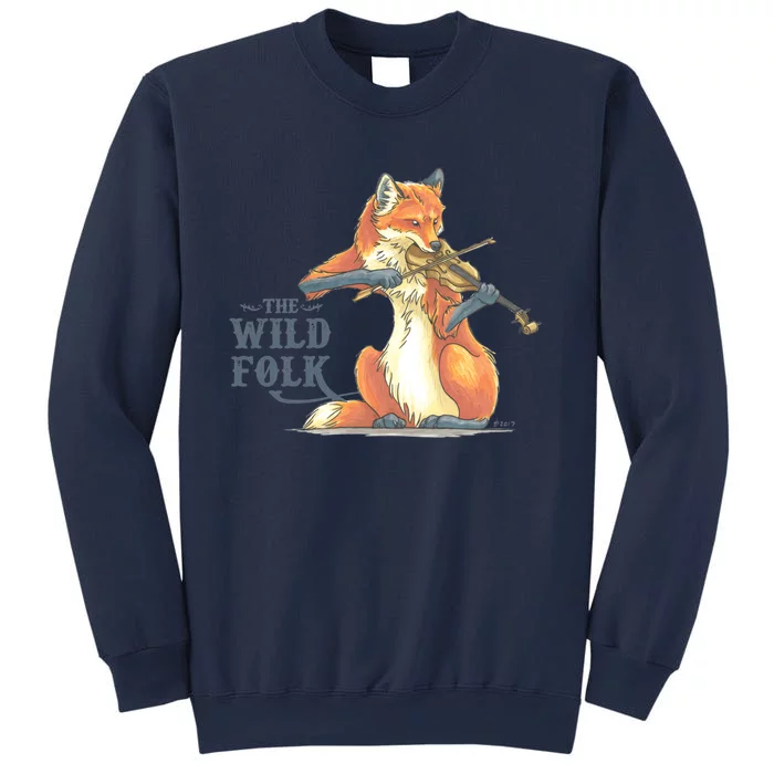 The Wild Folk Fox On Fiddle Sweatshirt