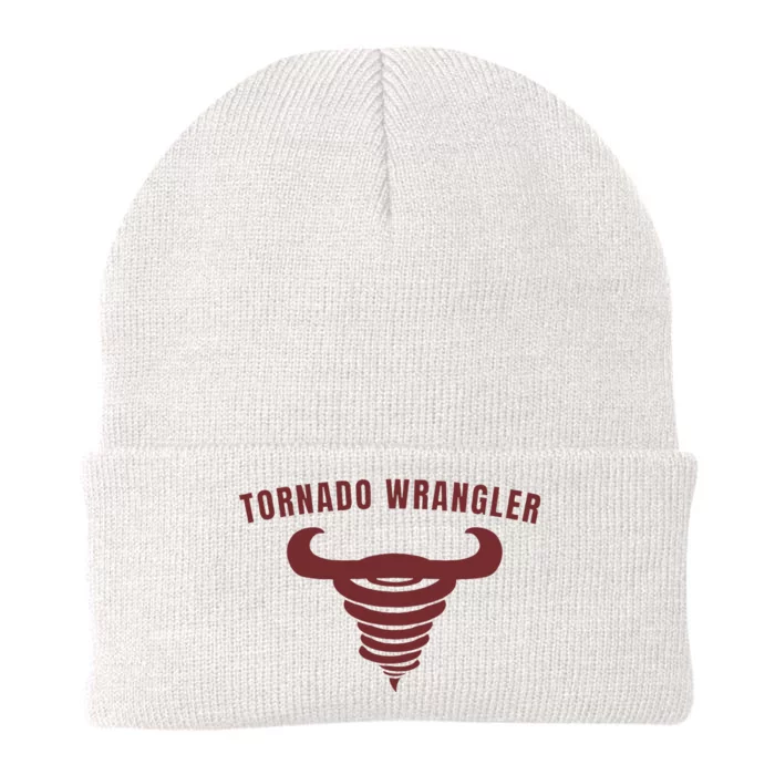 Tornado Wrangler Funny Design Knit Cap Winter Beanie