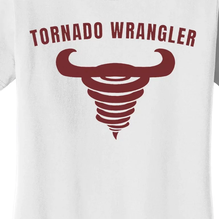 Tornado Wrangler Funny Design Women's T-Shirt