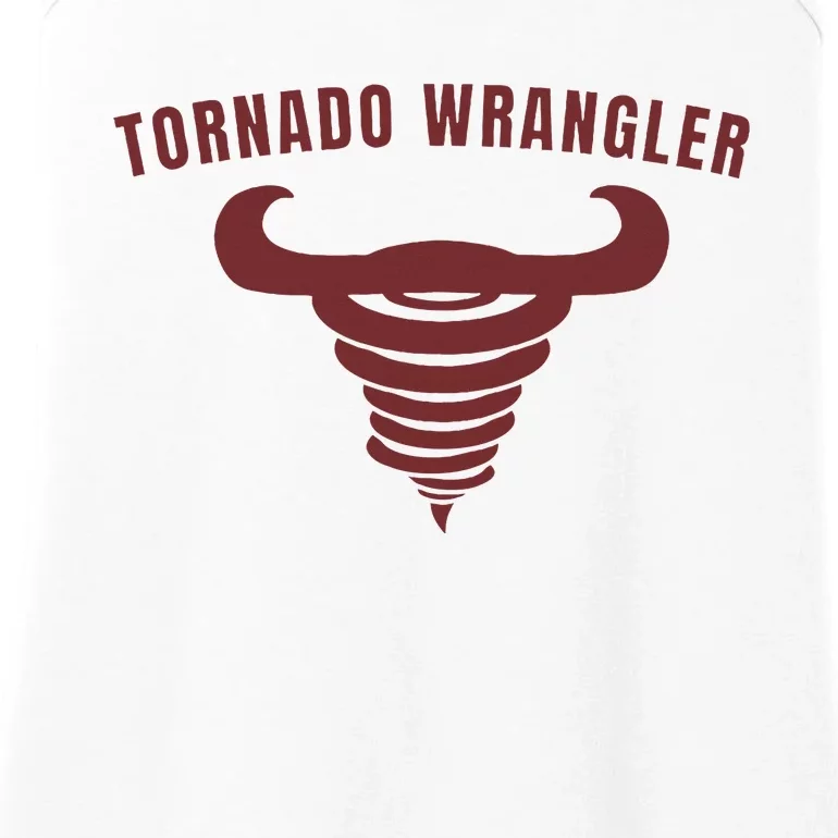 Tornado Wrangler Funny Design Ladies Essential Tank