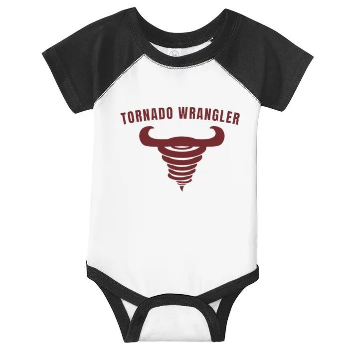 Tornado Wrangler Funny Design Infant Baby Jersey Bodysuit