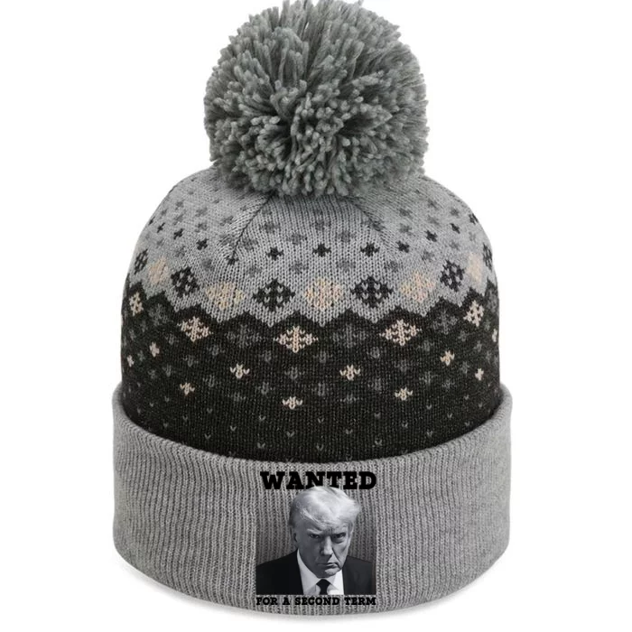 Trump Wanted For A Second Term The Baniff Cuffed Pom Beanie