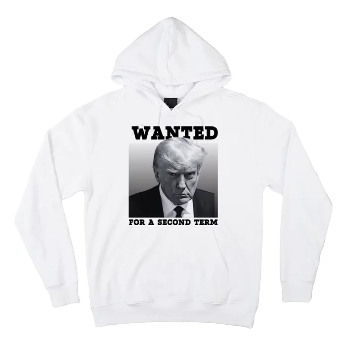 Trump Wanted For A Second Term Hoodie