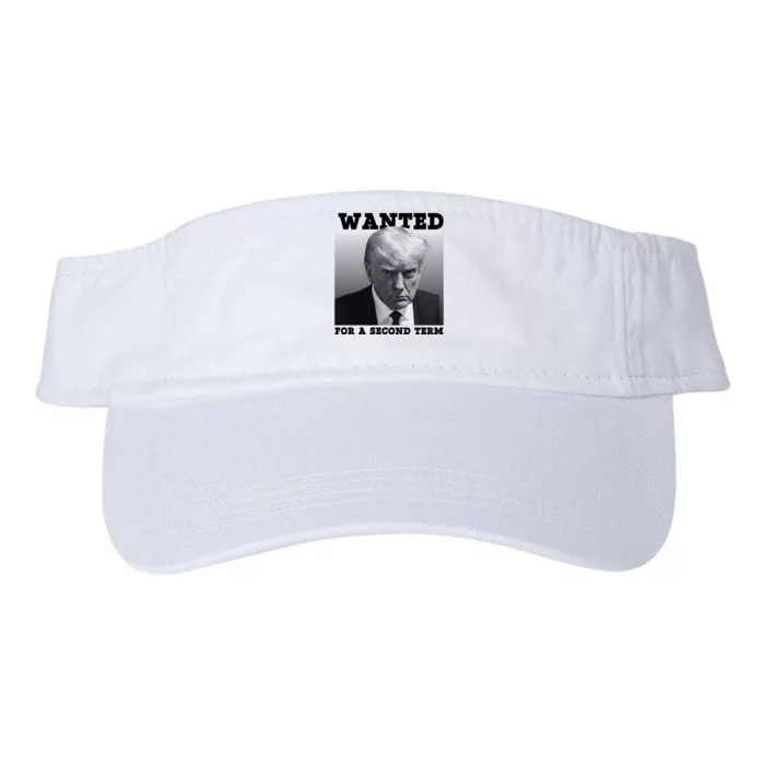 Trump Wanted For A Second Term Valucap Bio-Washed Visor