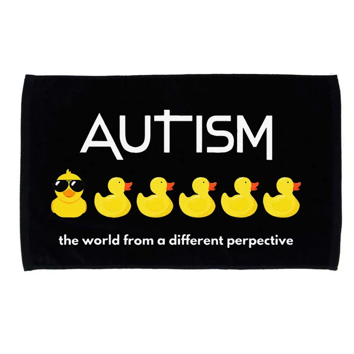 The World From A Different Perspective Autism Microfiber Hand Towel