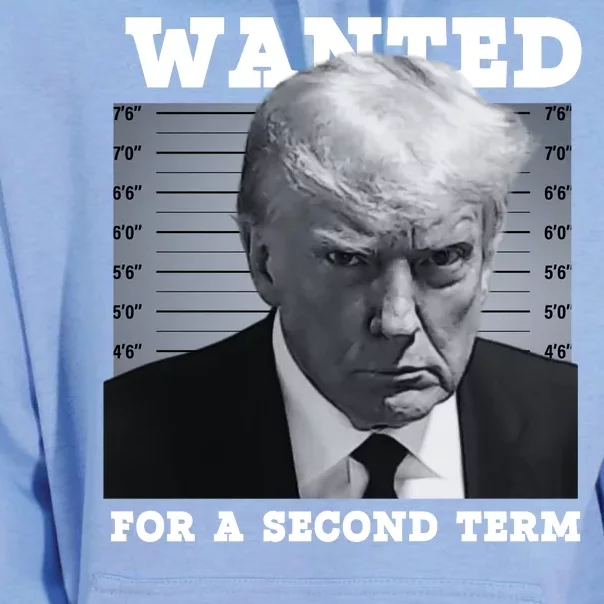 Trump Wanted For A Second Term Unisex Surf Hoodie