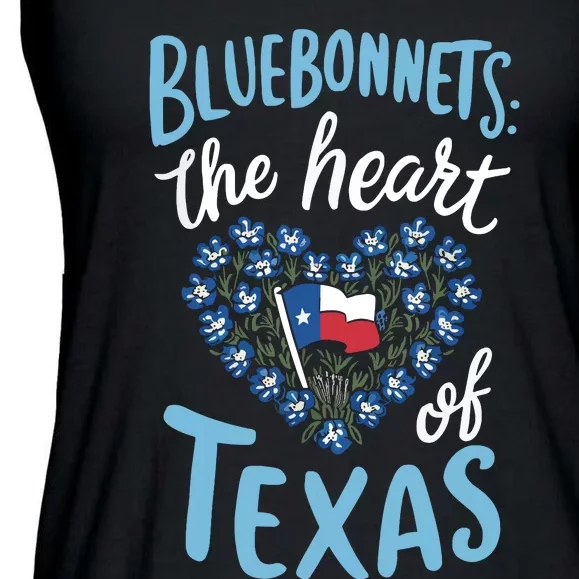 Texas Wildflowers Floral Texas Spring Lesser Sunflower Ladies Essential Flowy Tank