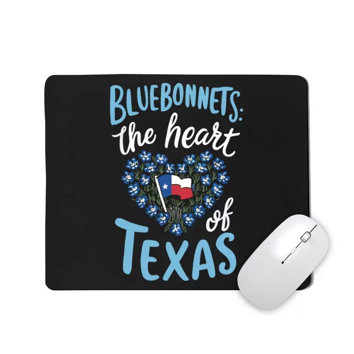 Texas Wildflowers Floral Texas Spring Lesser Sunflower Mousepad