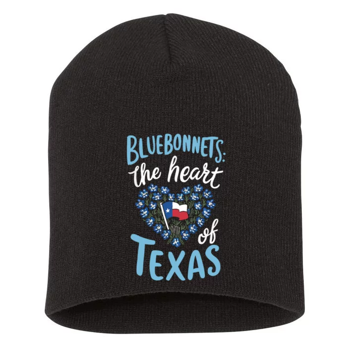 Texas Wildflowers Floral Texas Spring Lesser Sunflower Short Acrylic Beanie