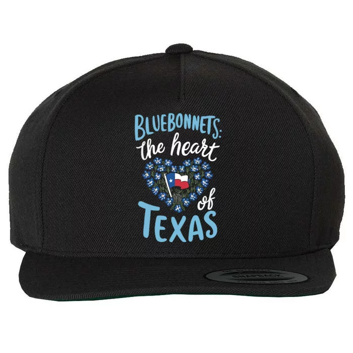 Texas Wildflowers Floral Texas Spring Lesser Sunflower Wool Snapback Cap