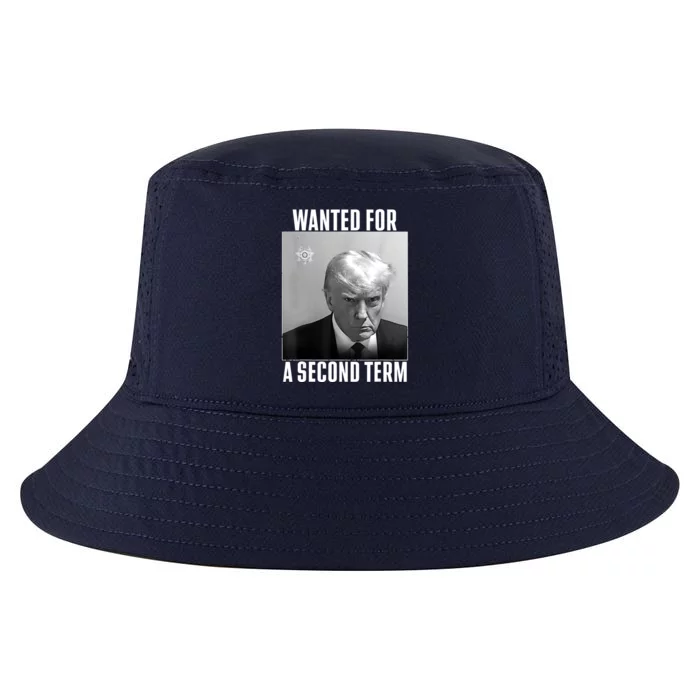 Trump Wanted For A Second Term Cool Comfort Performance Bucket Hat